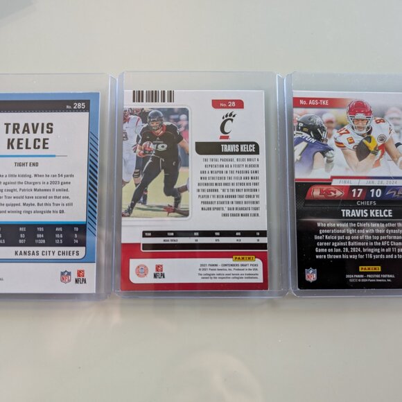 Kansas City Chiefs: Travis Kelce, Patrick Mahomes II, Reid + More NFL Cards - Picture 4 of 13